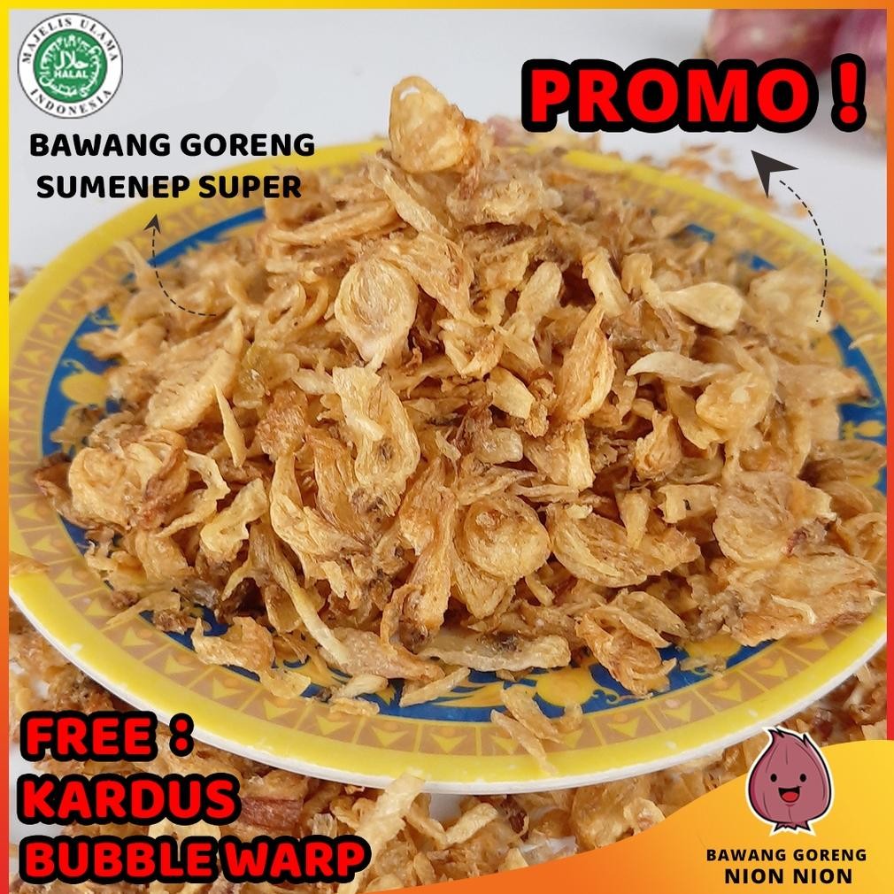 

Big Terlaris Bawang Goreng Sumenep, Bawang Sumenep Goreng 1 Kg Renyah Original Eq-77