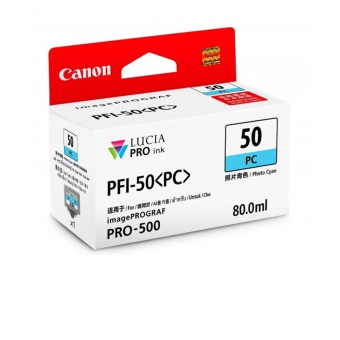 

Tinta CANON Ink Tank PFI-50 Photo Cyan