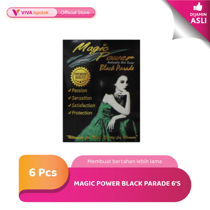 Magic Power Black Parade Tisu Magic (6 Pcs)