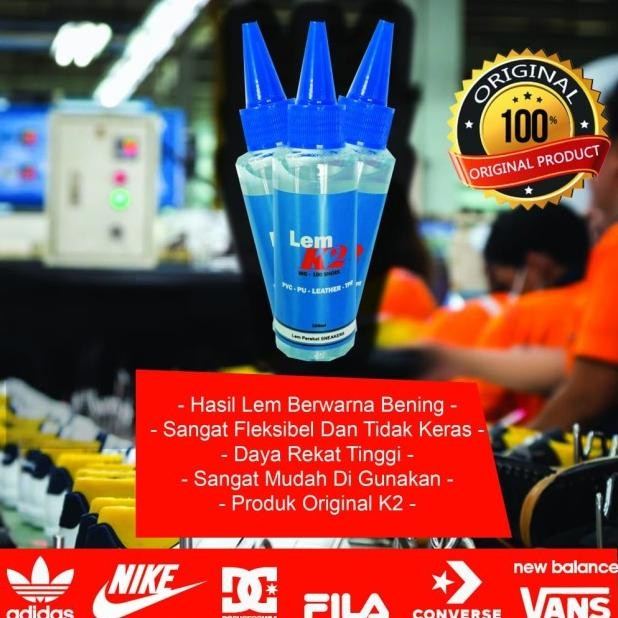 

Lem Sepatu Bening 100Ml K2 (Harga Khusus Reseller )