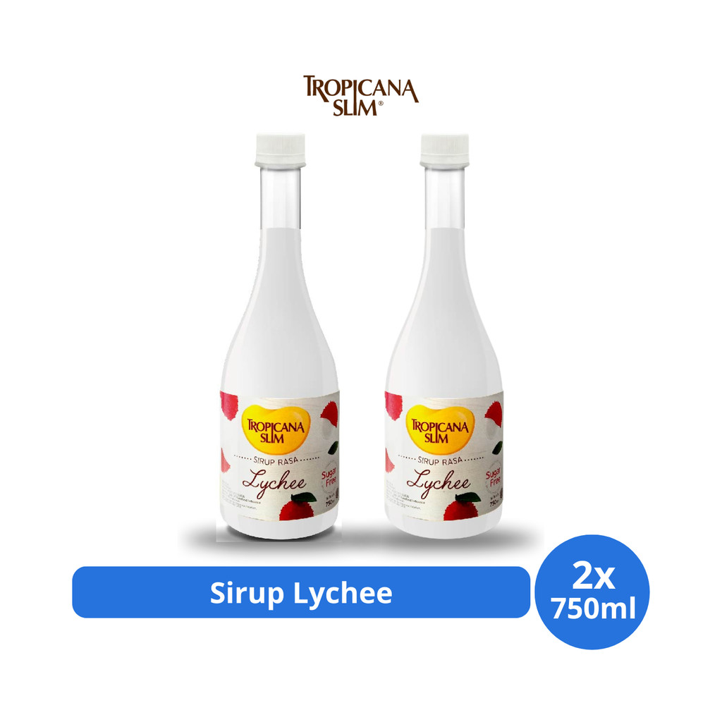 

Tropicana Slim Sirup Lychee 750ml x 2 pcs