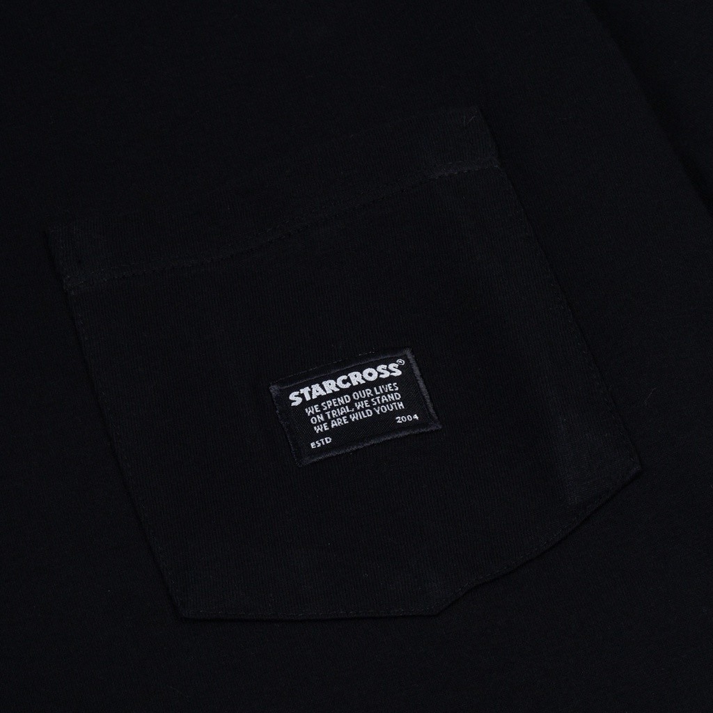 STARCROSS Pocket Tees - PLB 101 - Black