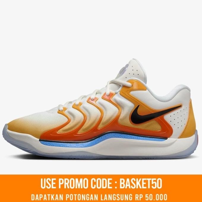 Sepatu Basket Nike Kd 17 Ep Safety Orange Original