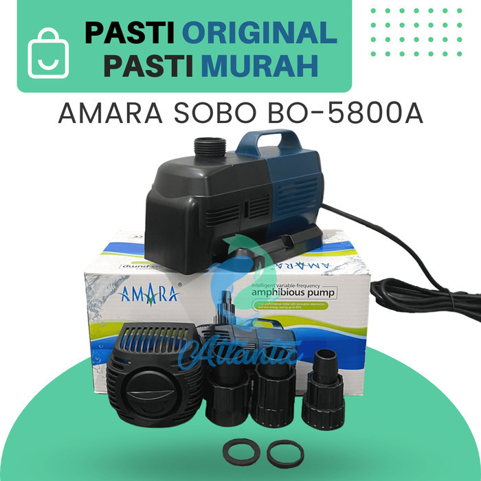 Sobo Bo 5800A Pompa Celup Air Kolam Aquarium Hidroponik Sobo Bo 5800 A Diskon