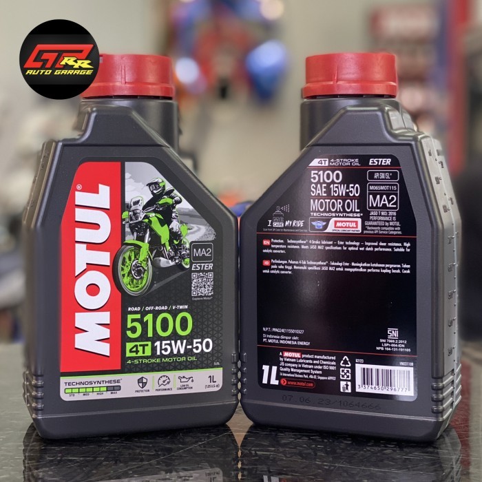 OLI MOTUL 5100 4T 15W50 1L KTM DUKE RC 250 390 CRF KLX 150 250 WR 155
