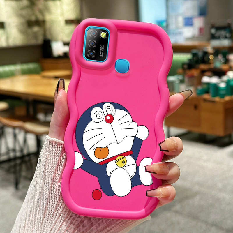 Casing Hp Untuk Infinix Smart 5 Smart 6 Ram 3 Case Casing Doraemon Kartun HP Kesing Softcase Macaron