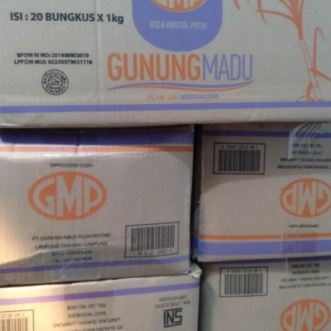 

gula gmp 1kg pedus isi 20pas