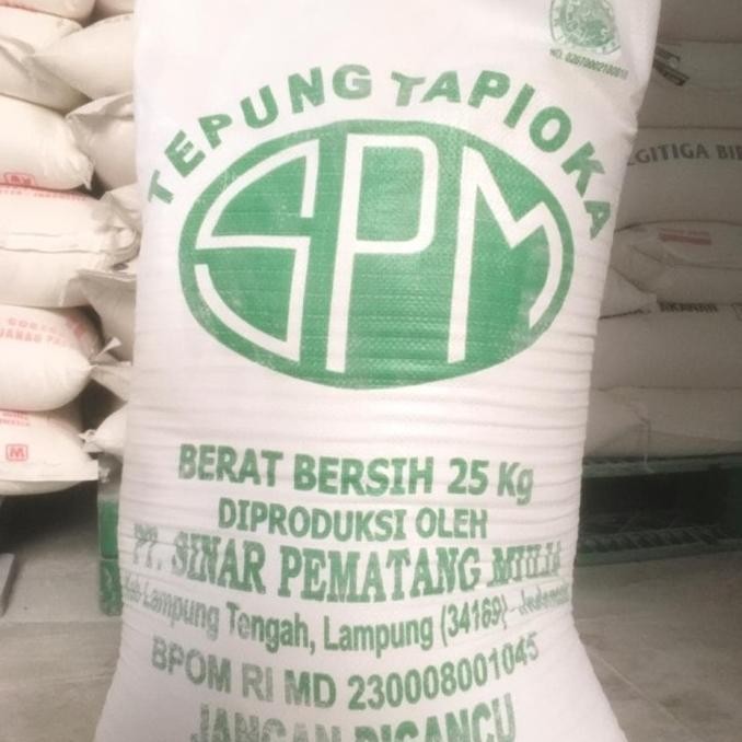 

tepung tapioka SPM 25kg ( Grab dan Gosend Only )