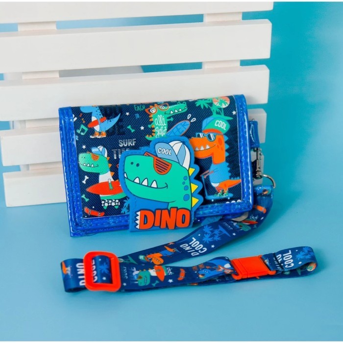 

Produk Baruu! Vest Wallet Dompet Lipat Tali Lanyard 3D Timbul