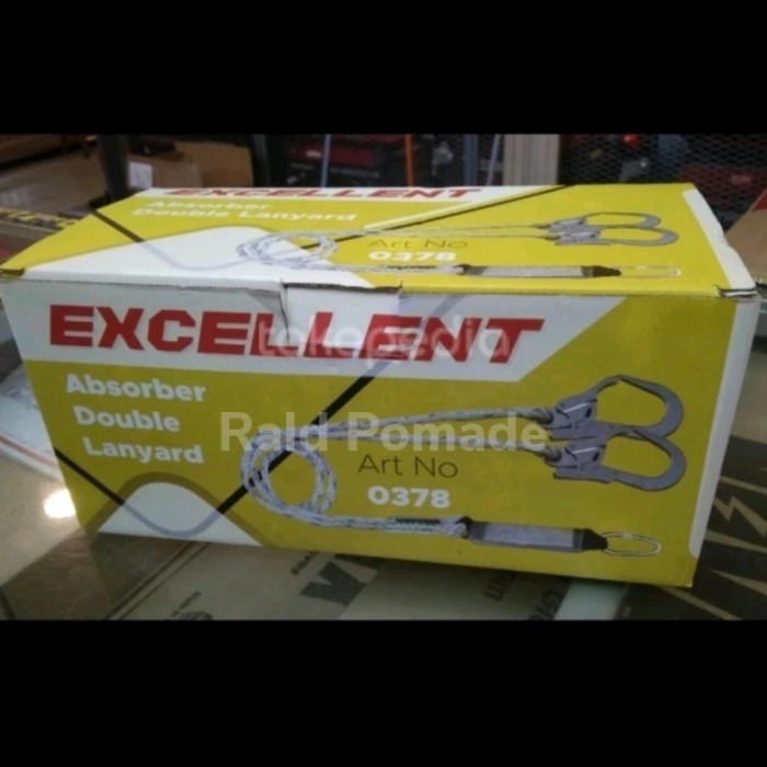 

Produk Baruu! lanyard double hook absorber excellent 0378