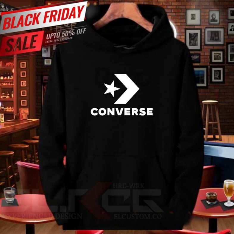 Promo Sweater Distro Converse Switer Hoodie Pria Dan Wanita Hodi Murah Original Unisex Hudi Keren
