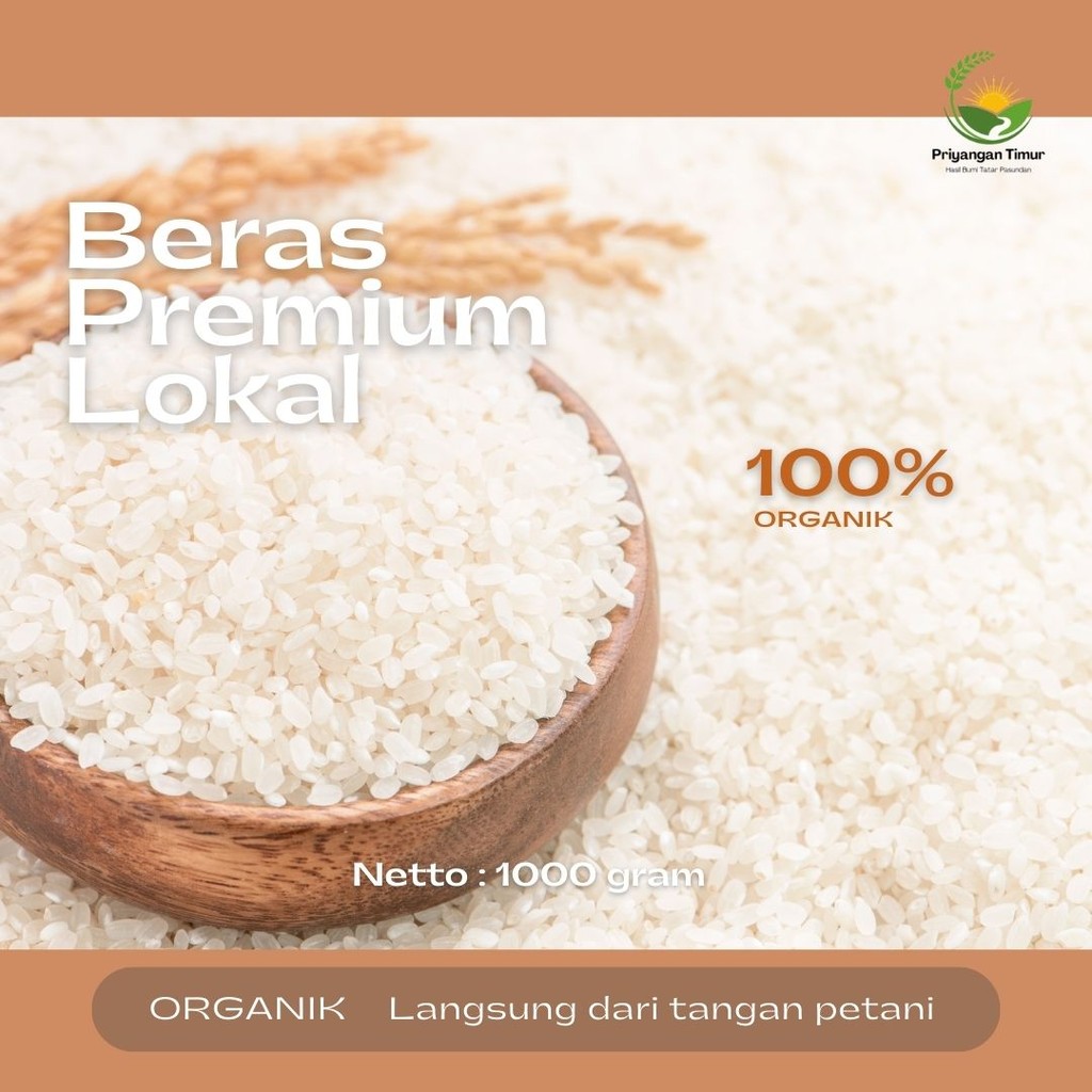 

Beras Lokal Super Premium Organik Murah Grosir 1kg