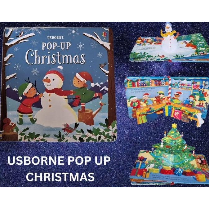 

Buku Anak Usborne Children Book Pop Up 3D Christmas Pop-Up Natal RMBT
