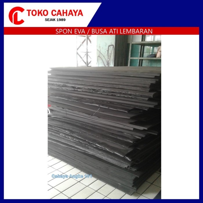 Spon Eva Sponge Busa Ati Spon Karet 20mm Isi 2 Lembar ** Khusus Gojek