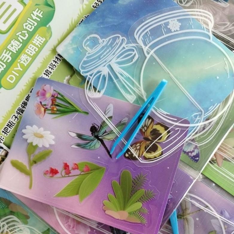 

1sachset MAINAN EDUKASI STIKER GELAS D.I.Y