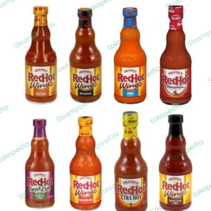 

Frank's Red Hot Wing Pepper Sauce - Bumbu Saus Ayam Pedas USA