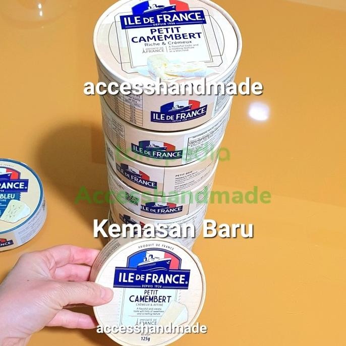 

Ile de France Petit Camembert soft cheese mirip brie keju lembut TA