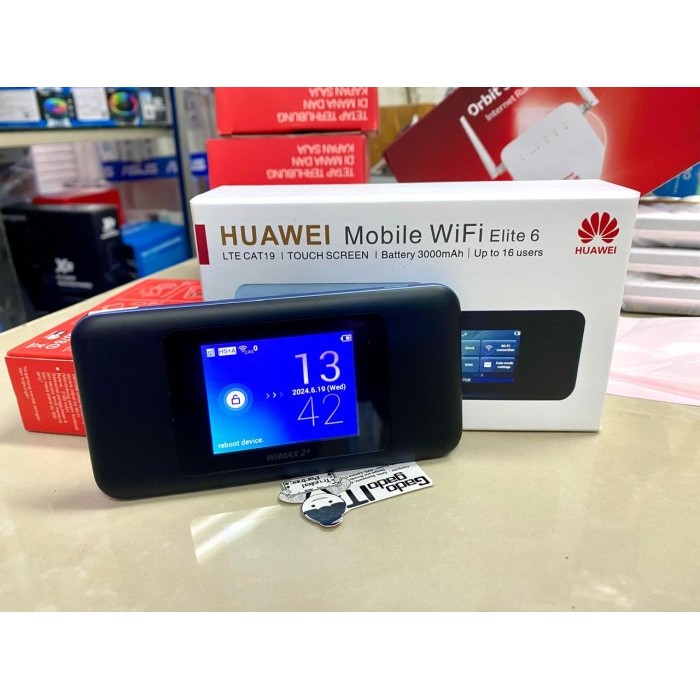 Modem Mifi HUAWEI Elite 6 Wimax 2+ Router Wifi 4G LTE Mobile Wifi Hotspot Unlock Gsm