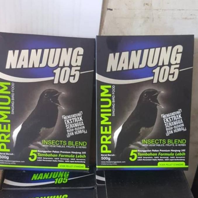 NANJUNG105 Premium pakan voer burung kicau TMA