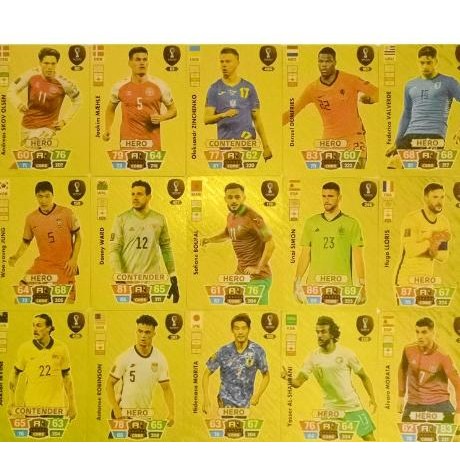 Card Bintang Sepak Bola Card 54Lembar Untuk Fans Sepak Bola Ronaldo