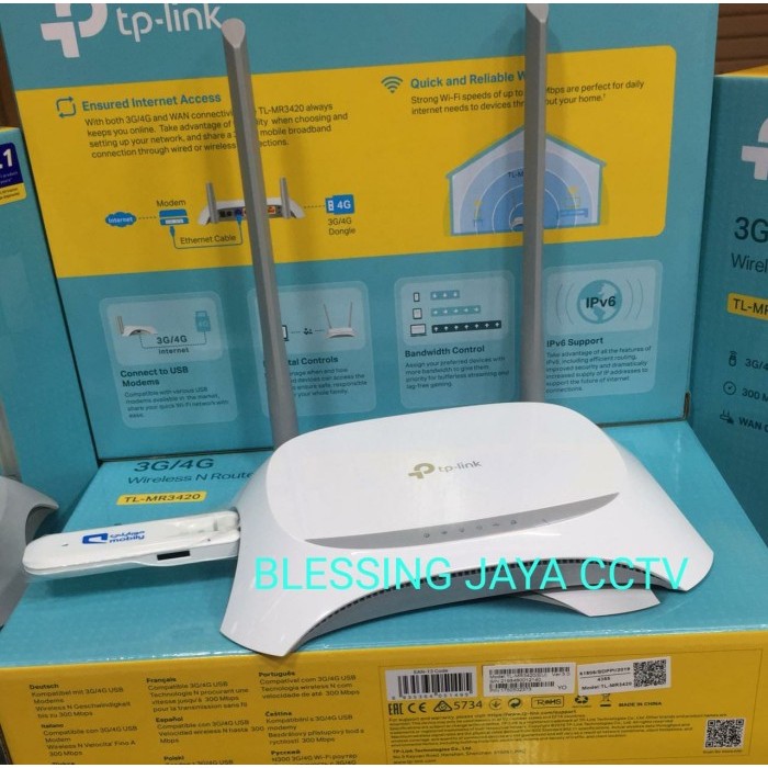 Tp link internet wifi router 4G & 5G + modem PLUG & PLAY WIFI