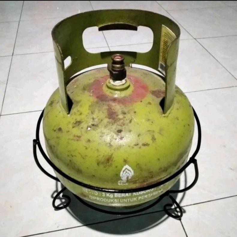 Mega Sale Rak Tabung Gas Lpg 3Kg/Tatakan Tabung Gas Lpg/Rak Tabung Gas Lpg/Rak Dapur Tempat Gas Lpg 