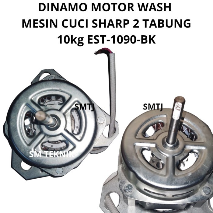 Dinamo wash mesin cuci 2 tabung sharp ES-T1090 dinamo wash sharp 10kg