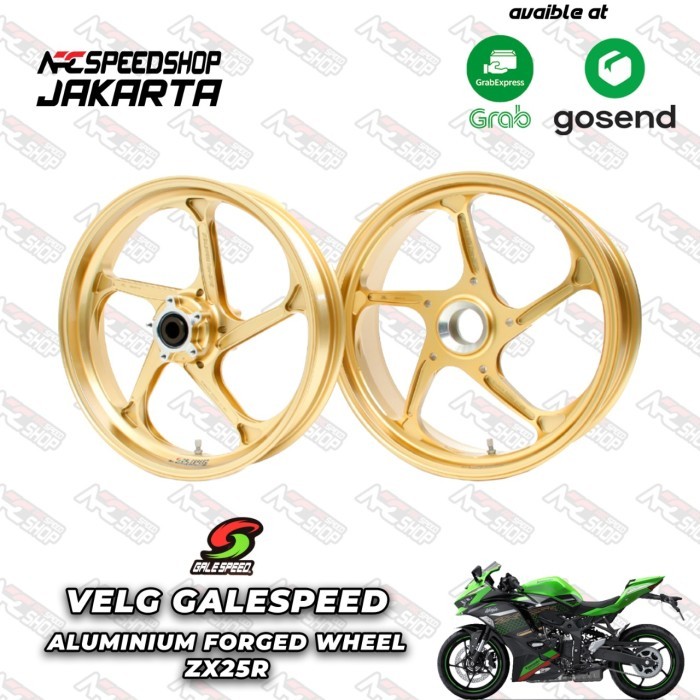 VELG GALESPEED FORGED WHEEL KAWASAKI ZX25R ZX 25R
