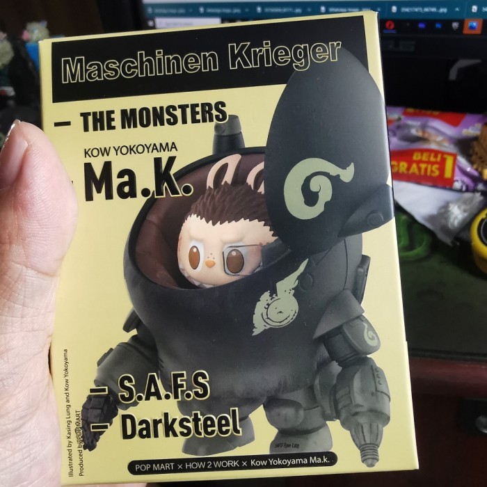 Pop Mart The monsters Labubu Kow Yokoyama Ma. K.