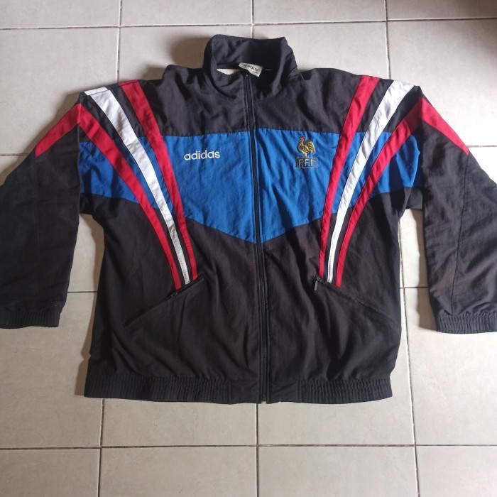 JAKET TRACKTOP ADIDAS FRANCE 1996 ORIGINAL 100%