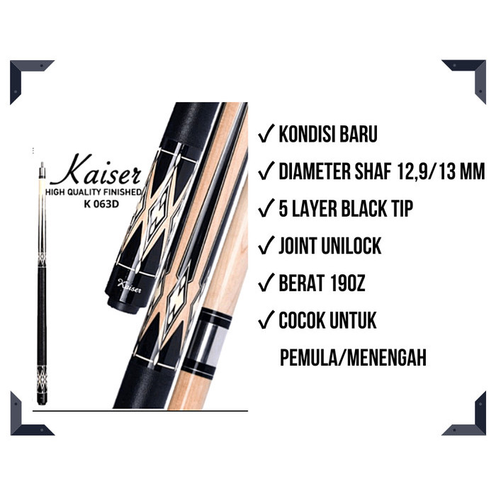 STIK BILLIARD KAISER K-063