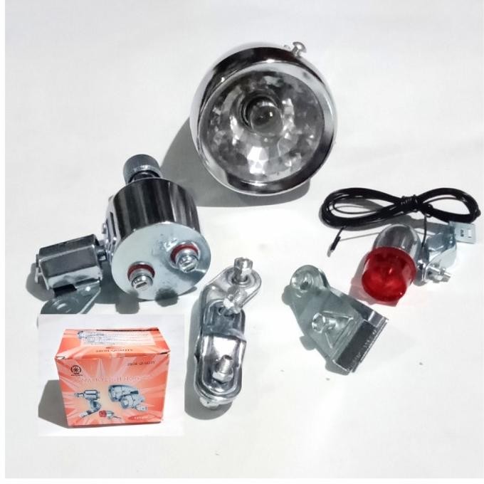 Lampu Sepeda Onthel Dinamo Depan  Ready