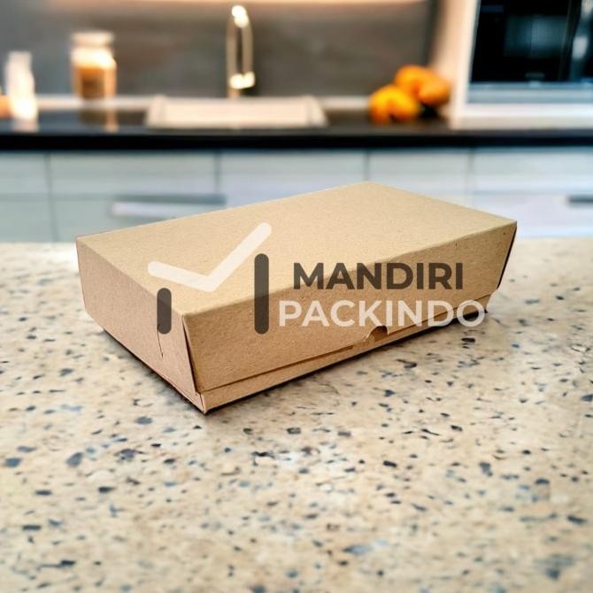 PAPER LUNCH BOX LARGE LAMINASI 100 PCS 325 GSM 2010T