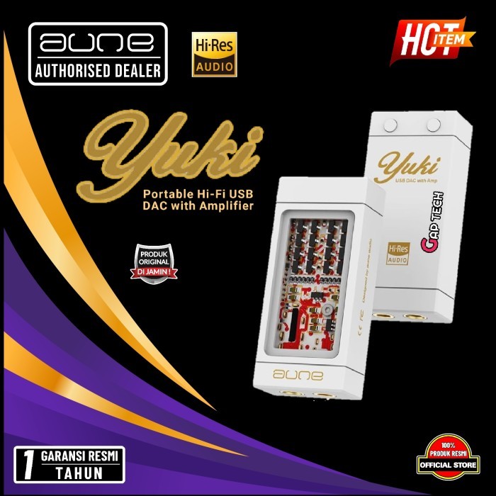 Aune Yuki High End Dongle USB DAC Amp wih 2xCS43198 DAC Amplifier