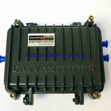 Falcom Booster CATV Distribution Amplifier Penguat Sinyal FSA S300
