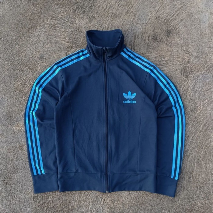 TRACKTOP ADIDAS EUROPA WARNA BIRU