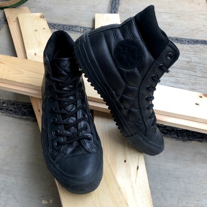 CONVERSE PC BOOT BLACK LEATHER