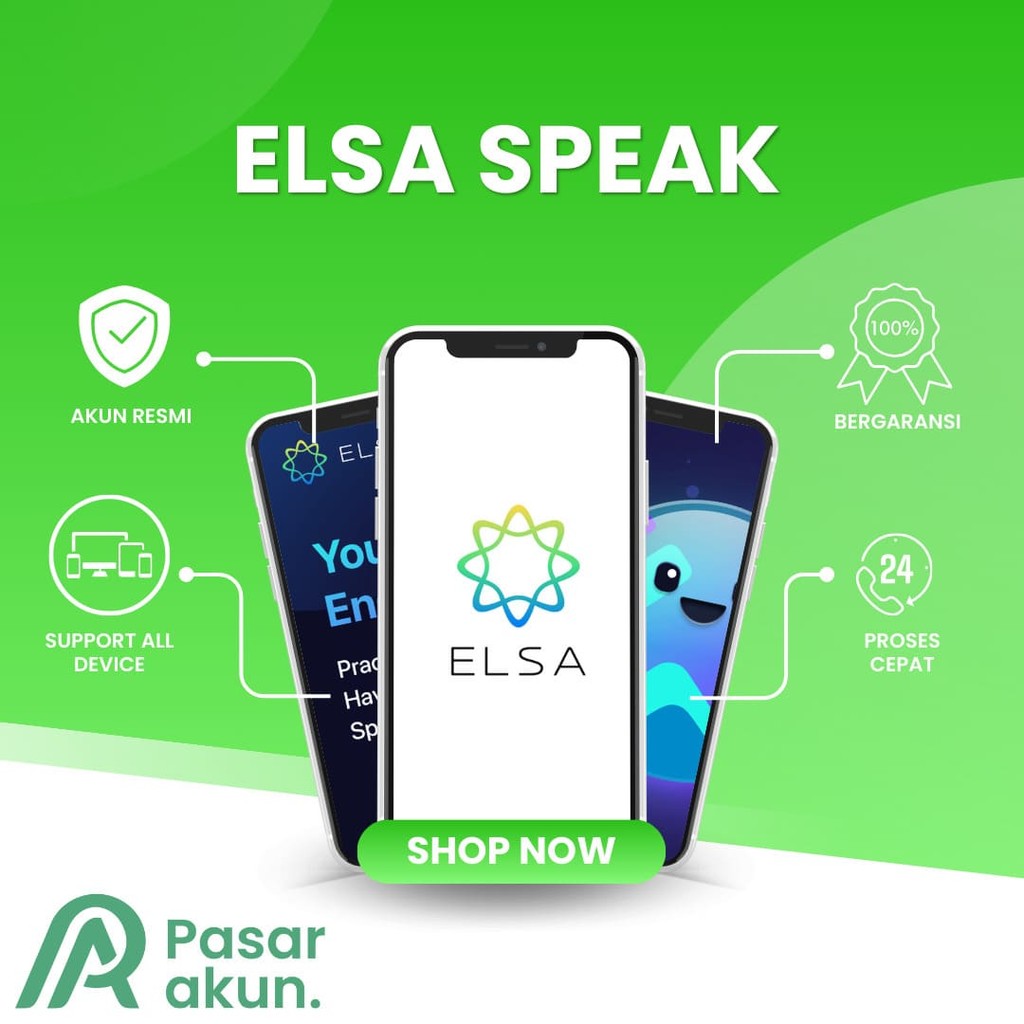 [Promo] Elsa Speak Pro Premium Private 1 Tahun Bergaransi