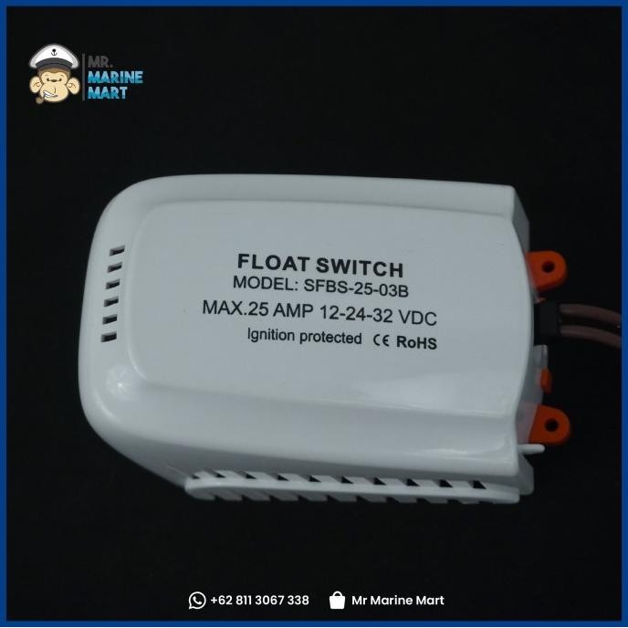 Float Switch Untuk Bilge Pump Sea A-Matic 12-24-32 Vdc 25Amp Best
