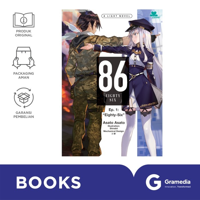 Light Novel 86 [Eighty Six] Ep. 01: Eighty-Six (Asato Asato)
