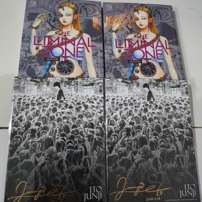 Komik Ito Junji Liminal Zone Part 2 segel ori bonus Shikishi Eksklusif