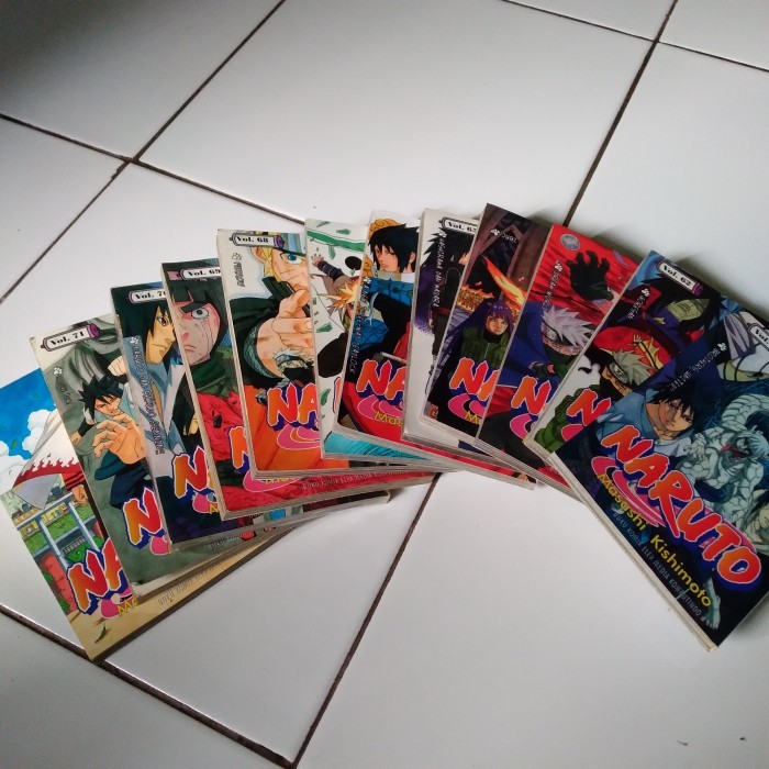Komik Naruto 61-72 Fullset Lengkap