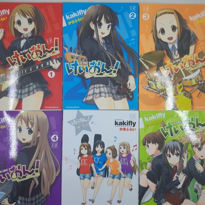 K-On Manga Comic Komik Bahasa Jepang