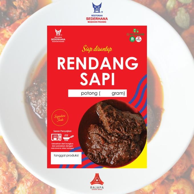 

Ready to Eat Rendang by RM Sederhana (Freshly Made)