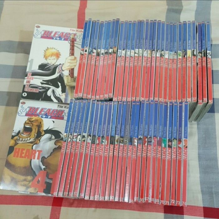 Komik Bleach full Set 1-74 kolpri lengkap