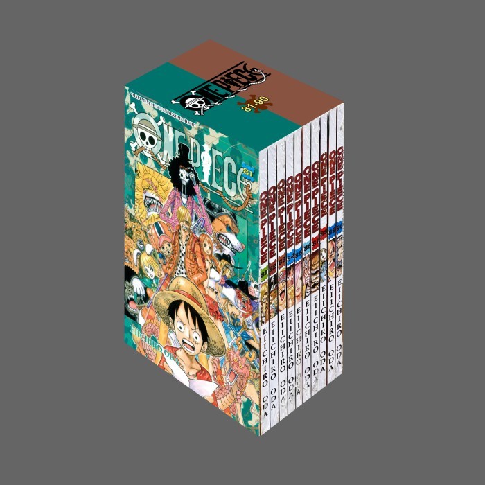 Custom Boxset One Piece 81-90 Manga - COLLECTOR'S EDITION