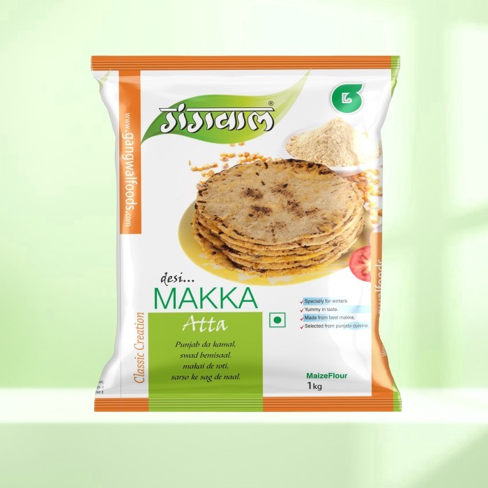 

Produk Terbaik] GANGWAL MAKKAI ATTA 1 KILO GRAM