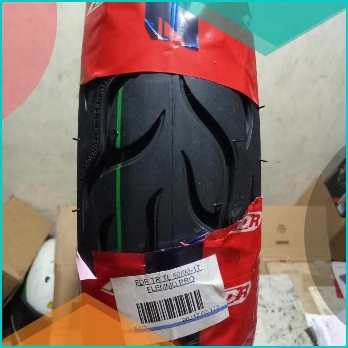 ban luar fdr tubeless 80/90/17 flemmo pro ban tubeless 80/90/17 140BZ