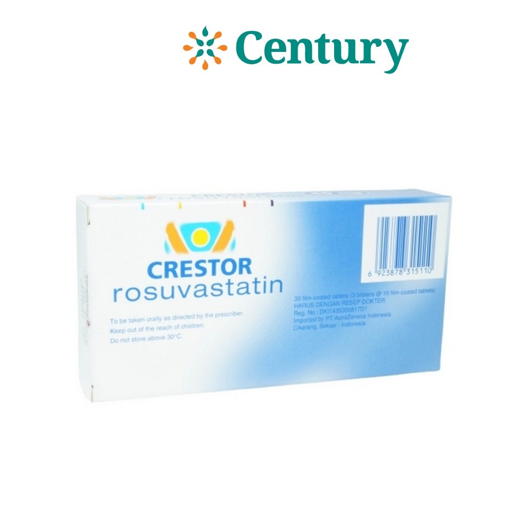 CRESTOR  TABLET / CRESTOR 10 MG 1 STRIP ISI 15 TABLET  / CRESTOR 20 MG 1 STRIP ISI 15 TABLET / CREST