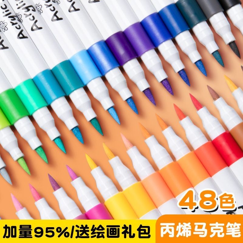 

Kuas Tidak Transparan Ujung Lunak Spidol Akrilik